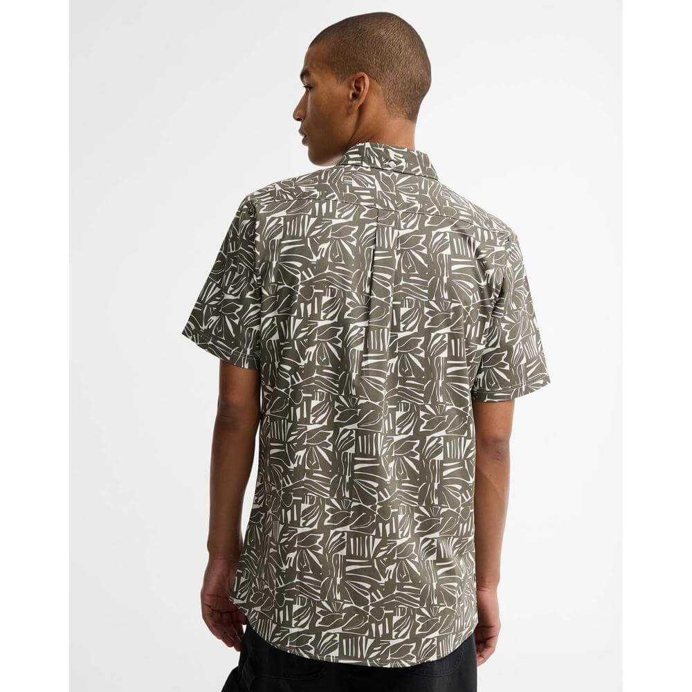 Barbour Orton Printed Tailored Short-Sleeved Shirt